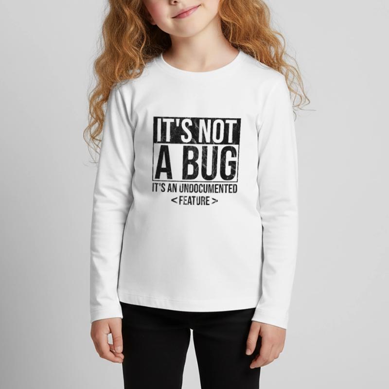Programmierer Kinder Premium Bio Langarmshirt