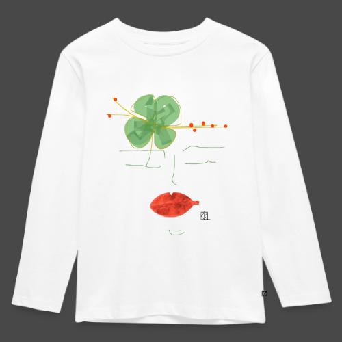 MòKIKA FACCE DI MòKIKA VOLTI ACQUA E SAPONE AS3 - Maglia a maniche lunghe ecologica premium per bambini