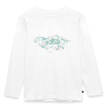 Himalaya - T-shirt manches longues Premium Enfant - blanc - Devant - AI Model Kid Female (0cm)