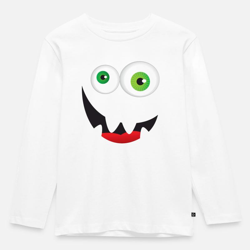 KLEINES MONSTER 02 - Kinder Premium Bio Langarmshirt - undefined