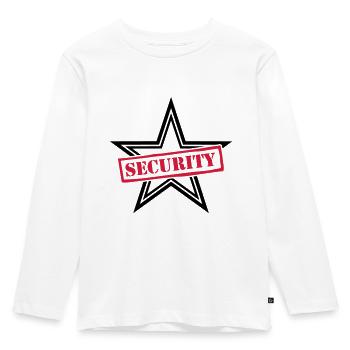 Security Stamp Design - T-shirt manches longues Premium Enfant - blanc - Devant - AI Model Kid Female (0cm)