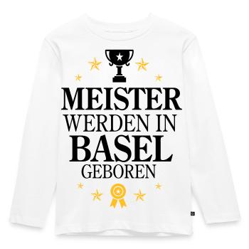 Masters Basel - Kids' Premium Longsleeve Shirt - white - Front - AI Model Kid Female (0cm)