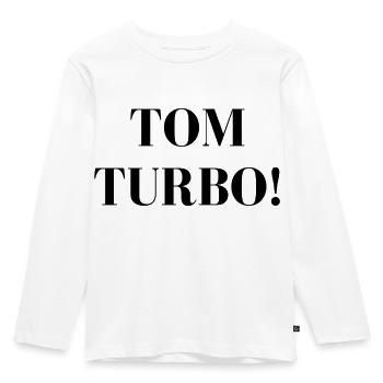 Tom Turbo ! - T-shirt manches longues Premium Enfant - blanc - Devant - AI Model Kid Female (0cm)