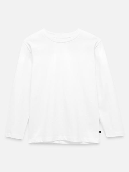 White Shepherd Angel4 - Kinder Premium Bio Langarmshirt - Weiß