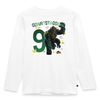 schleich® ELDRADOR® CREATURES 9 Neunter Geburtstag - Kids' Premium Longsleeve Shirt - white - Front - AI Model Kid Female (0cm)