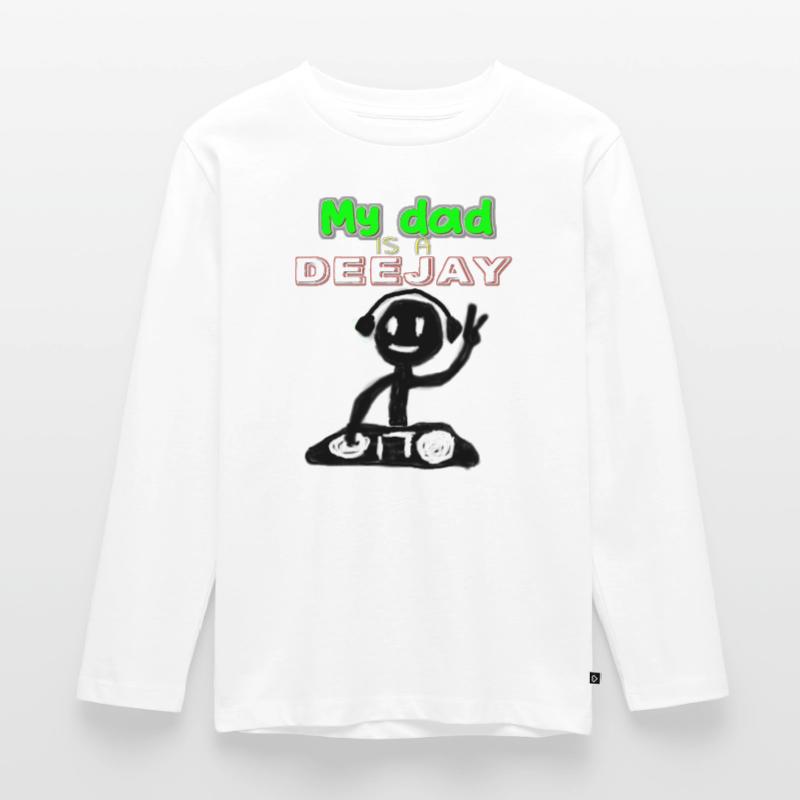 Ref .: MYDAD-DEEJAY Kids' Premium Longsleeve Shirt