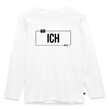 Je ressens le langage de la jeunesse car je suis d’accord - T-shirt manches longues Premium Enfant - blanc - Devant - AI Model Kid Female (0cm)