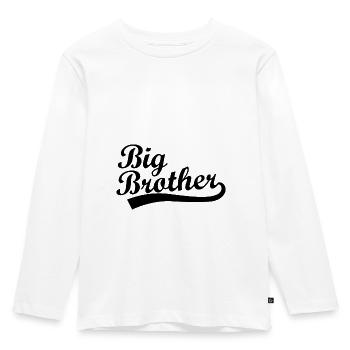 Older brother - Kids' Premium Longsleeve Shirt - white - Front - AI Model Kid Female (0cm)
