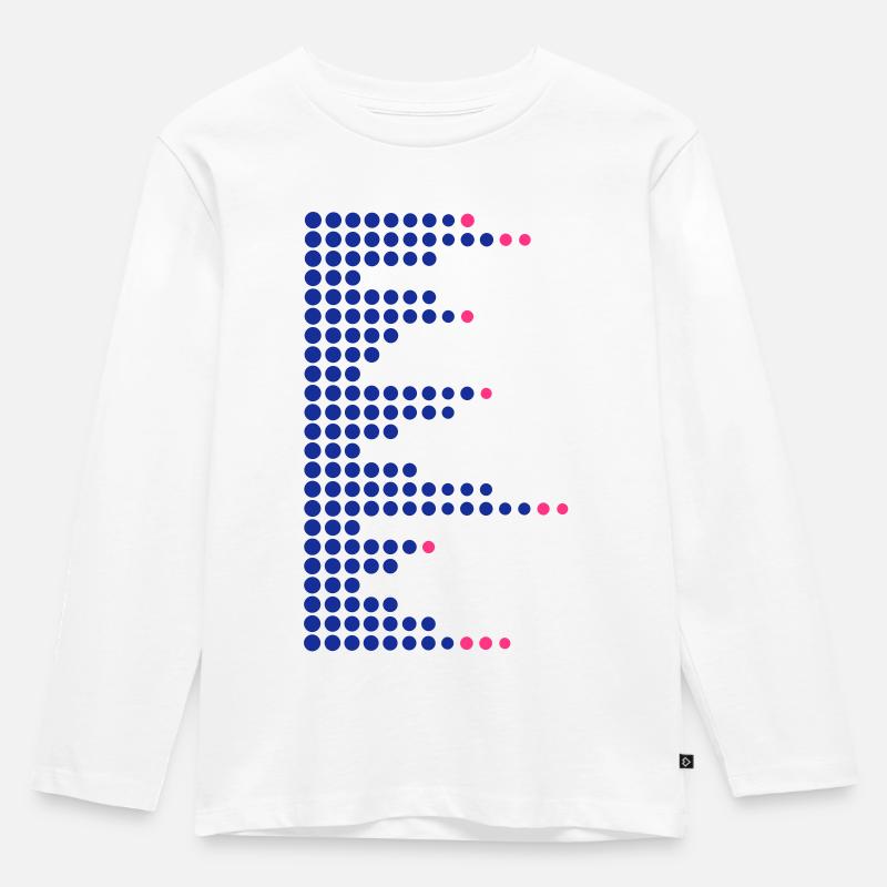 Equalizer - Kinder Premium Bio Langarmshirt - Weiß