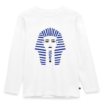 Pharaon - T-shirt manches longues Premium Enfant - blanc - Devant - AI Model Kid Female (0cm)