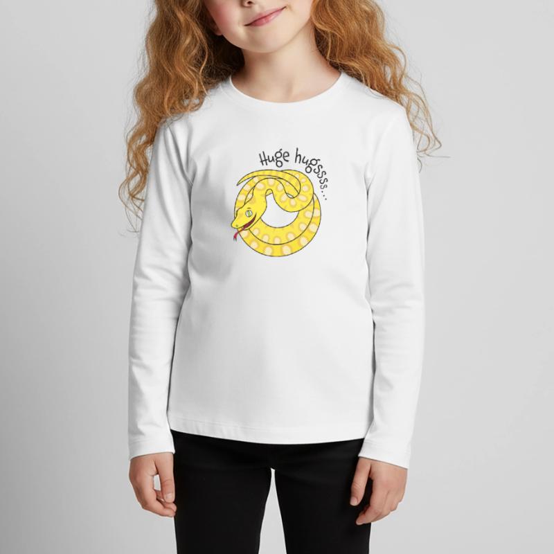 Tight hugs available from python! Kids' Premium Longsleeve Shirt