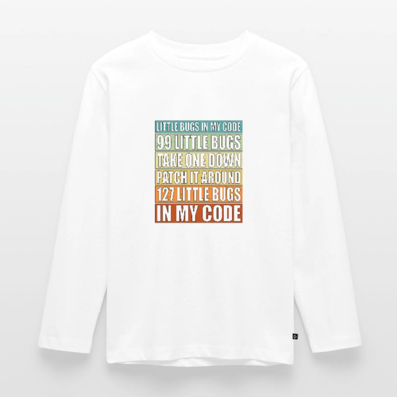 99 petits bugs dans mon code 6 T-shirt manches longues Premium Enfant