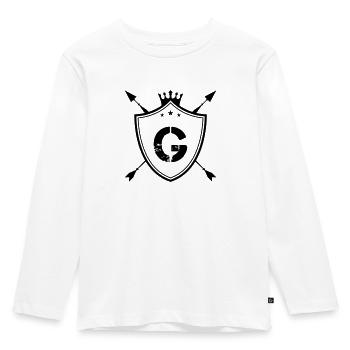 Armoiries G - T-shirt manches longues Premium Enfant - blanc - Devant - AI Model Kid Female (0cm)