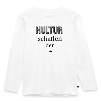 Travailleuse culturelle - T-shirt manches longues Premium Enfant - blanc - Devant - AI Model Kid Female (0cm)