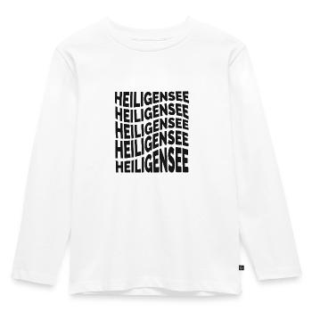 Heiligensee Flow - Berlin - Reinickendorf - Kids' Premium Longsleeve Shirt - white - Front - AI Model Kid Female (0cm)