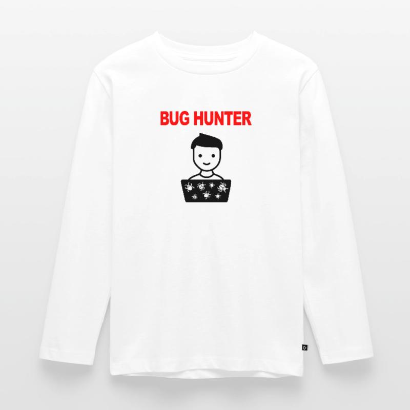 Bug Hunter, Logiciel Testing, Programmeur, IT, Bugs T-shirt manches longues Premium Enfant
