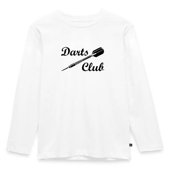 Fléchettes Club - T-shirt manches longues Premium Enfant - blanc - Devant - AI Model Kid Female (0cm)