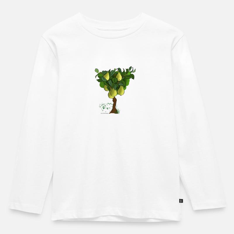 Poirier - T-shirt manches longues Premium Enfant - blanc