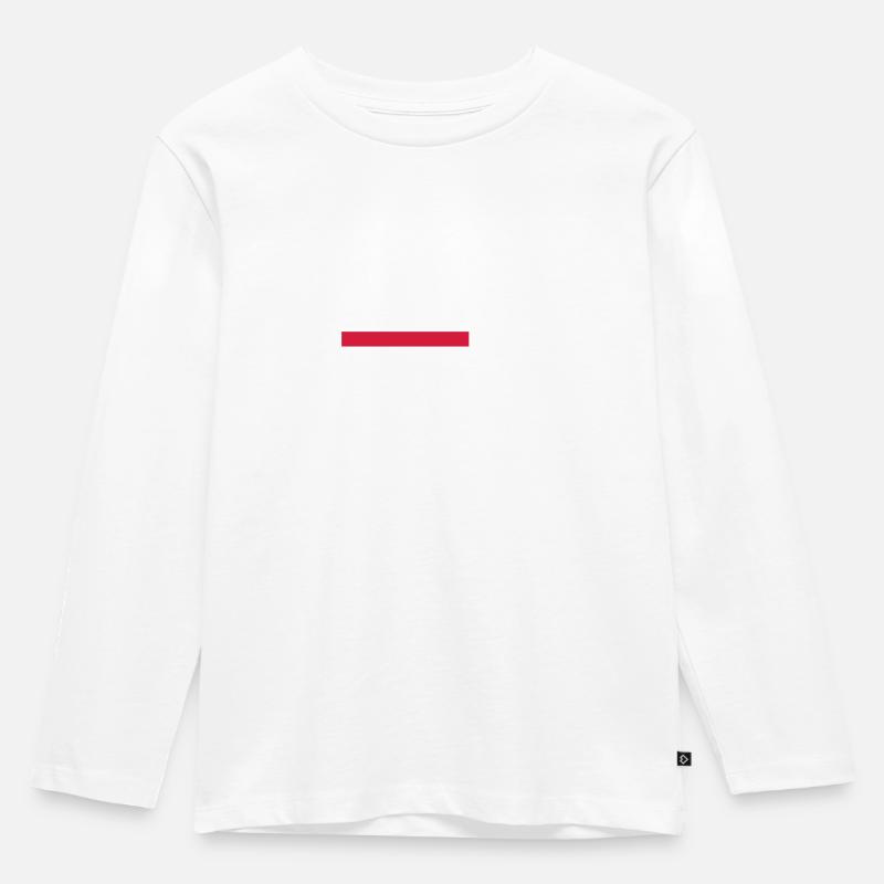 Loading - Kinder Premium Bio Langarmshirt - Weiß