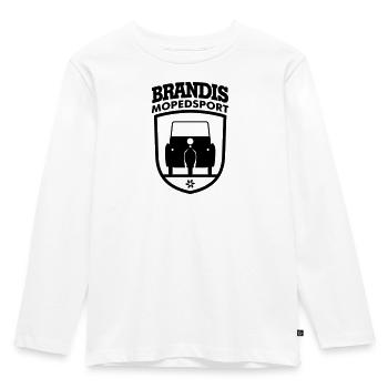 Krause Duo Mopedsport Brandis Emblem - Kids' Premium Longsleeve Shirt - white - Front - AI Model Kid Female (0cm)