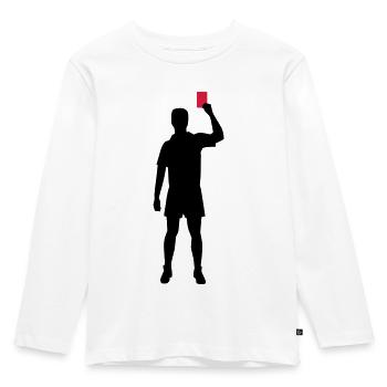 Referee - Kids' Premium Longsleeve Shirt - white - Front - AI Model Kid Female (0cm)