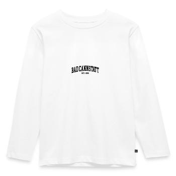 Stuttgart Schwaben College Sports Bad Cannstatt - Kinder Premium Bio Langarmshirt - Weiß - Vorne - AI Model Kid Female (0cm)