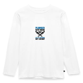 Artisan - T-shirt manches longues Premium Enfant - blanc - Devant - AI Model Kid Female (0cm)