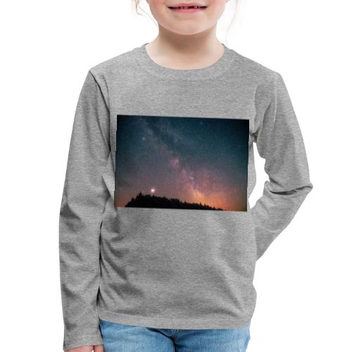 Milchstraße Fotografie Galaktisches Zentrum - Kinder Premium Langarmshirt