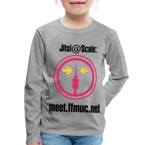 Freifunk Jitsi-Meet - Kinder Premium Langarmshirt