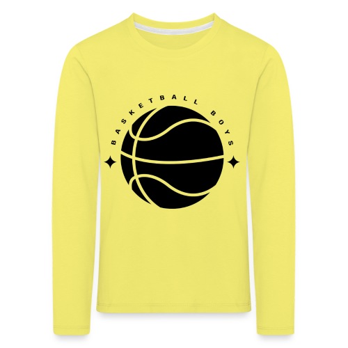 Basketball Boys - Kinder Premium Langarmshirt