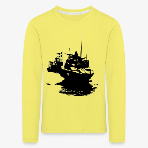 Combat Boat 90 - Stridsbåt 90 - Långärmad premium-T-shirt barn