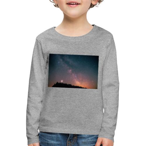 Milchstraße Fotografie Galaktisches Zentrum - Kinder Premium Langarmshirt