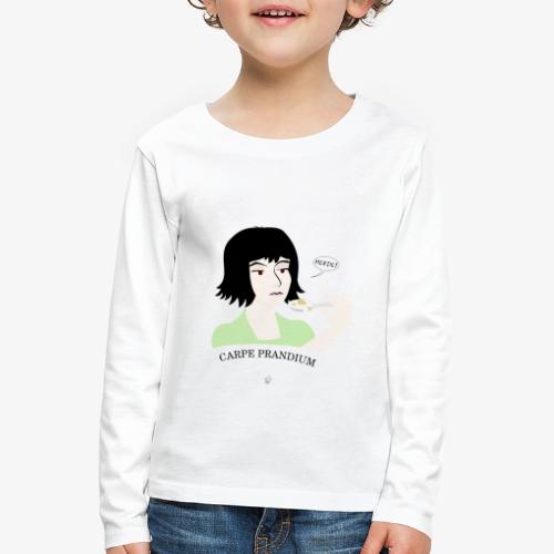 Carpe Prandium - Långärmad premium-T-shirt barn