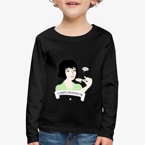 Carpe Prandium - Långärmad premium-T-shirt barn