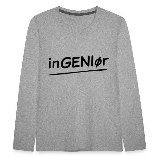 inGENIør - Premium langermet T-skjorte for barn