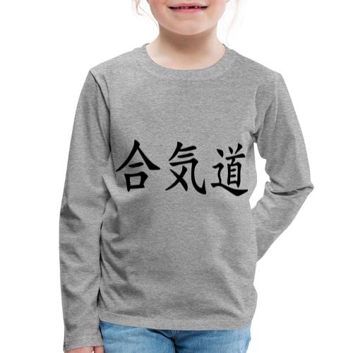 KANJI - Långärmad premium-T-shirt barn