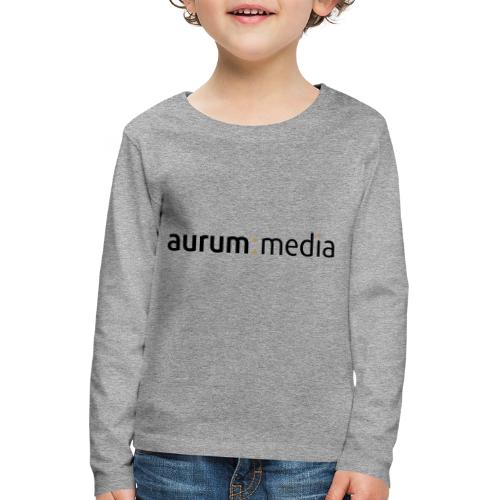 aurumlogo2c - Kinder Premium Langarmshirt