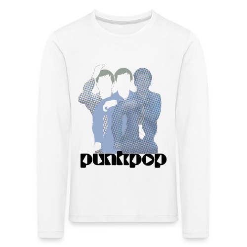 JD Post Punk PunkPop - Maglietta Premium a manica lunga per bambini