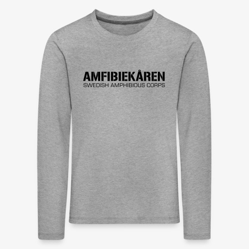 Amfibiekåren -Swedish Amphibious Corps - Långärmad premium-T-shirt barn