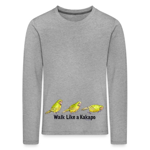 Kakapo Vogel - Kids' Premium Longsleeve Shirt
