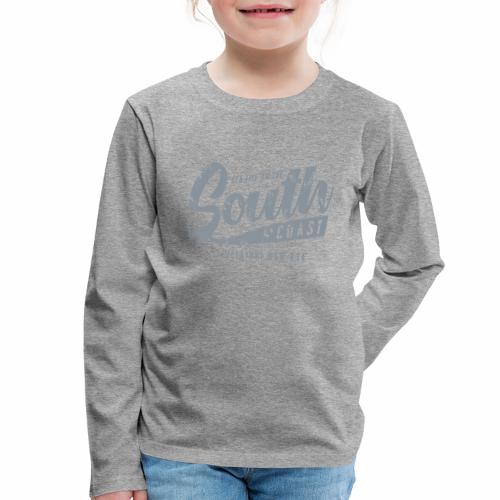 ETELÄRANNIKKO, SOUTH COAST HELSINKI COOL T-SHIRTS - Lasten premium pitkähihainen t-paita