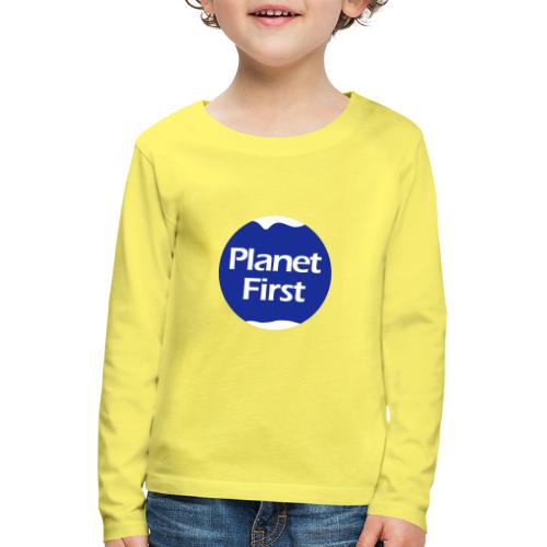 Planet First 2 - Kinderen Premium shirt met lange mouwen