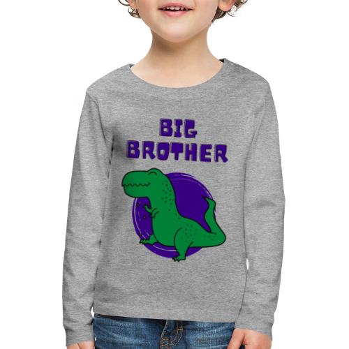 Gave til storebror - Big brother - Premium langermet T-skjorte for barn