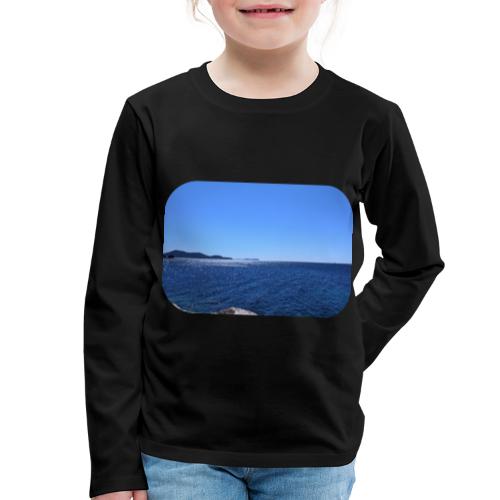 L'horizon depuis le bord - T-shirt manches longues Premium Enfant