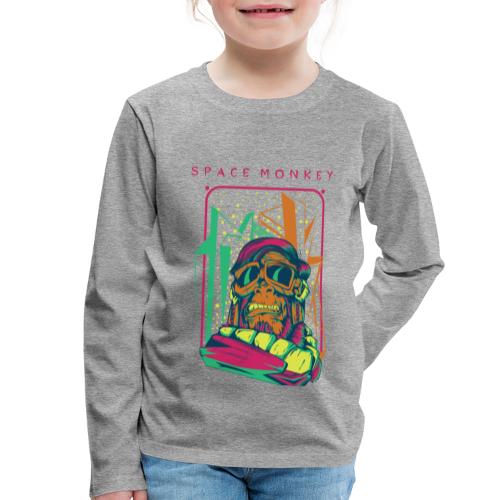 Spacemonkey - Kinder Premium Langarmshirt