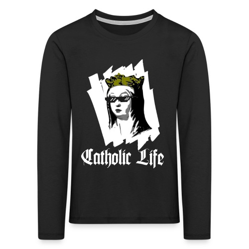 Isabel La Católica (Życie katolickie) URBAN - Koszulka dziecięca Premium z długim rękawem