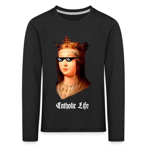 Isabel La Católica (Życie katolickie) - Koszulka dziecięca Premium z długim rękawem