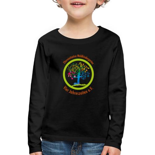 Waki Logo cmyk mitSchrift - Kinder Premium Langarmshirt