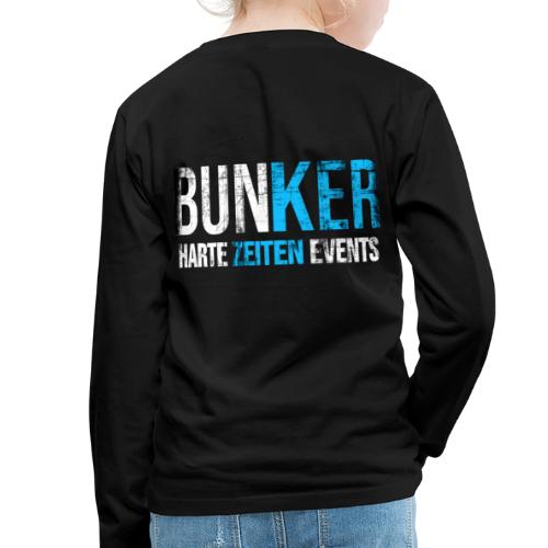 Bunker & Harte Zeiten Supporter - Kinder Premium Langarmshirt