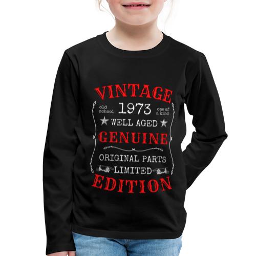 50 vuotis lahjapaita - Lasten premium pitkähihainen t-paita